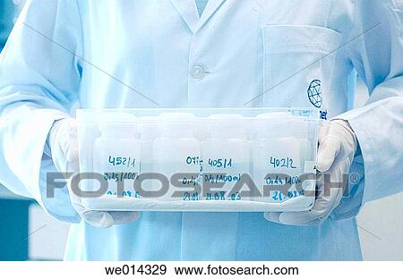 Stock Photo - Chemical characterization laboratory. Fotosearch