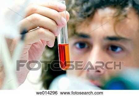 Stock Photograph - Chemical characterization laboratory. Fotosearch