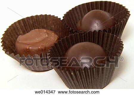 Chocolate candies View Large Photo Image Stock Photo - Chocolate candies. Fotosearch