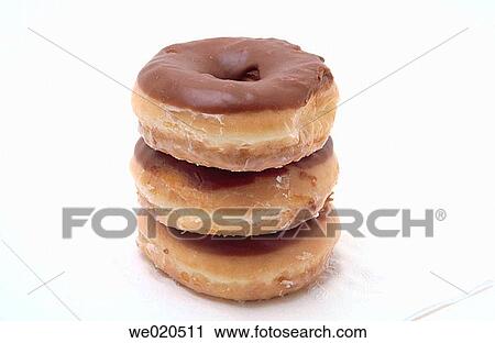 Chocolate covered donuts View Large Photo Image Stock Image - Chocolate covered donuts. Fotosearch