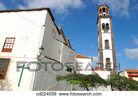 Church. Santa Cruz de Tenerife. Tenerife. Canary Islands. Spain View Large Photo Image Stock Photo - Church. Santa Cruz de Tenerife. Tenerife. Canary Islands. Spain. Fotosearch
