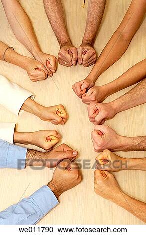 Clenching fist, business, businesswoman, businesspeople, businessman, anonymous View Large Photo Image Stock Image - Clenching fist, business, businesswoman, businesspeople, businessman, anonymous. Fotosearch