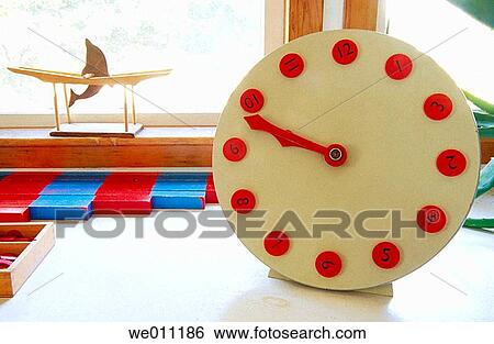 Clock and number rods View Large Photo Image Stock Photograph - Clock and number rods. Fotosearch