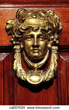 Close-up, concept, decoration, door, door-knocker View Large Photo Image Picture - Close-up, concept, decoration, door, door-knocker. Fotosearch
