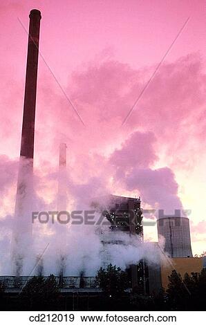 Coal-fired power station. Soto de Ribera. Asturias, Spain View Large Photo Image Stock Photo - Coal-fired power station. Soto de Ribera. Asturias, Spain. Fotosearch