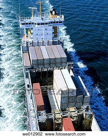 Containers on containership. Firth of Clyde, Scotland View Large Photo Image Stock Image - Containers on containership. Firth of Clyde, Scotland. Fotosearch