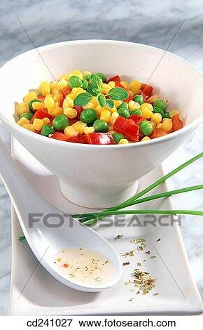Corn salad View Large Photo Image Stock Photo - Corn salad. Fotosearch
