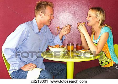 Couple breakfast View Large Photo Image Stock Image - Couple breakfast. Fotosearch