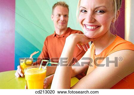 Couple in a bar View Large Photo Image Stock Image - Couple in a bar. Fotosearch