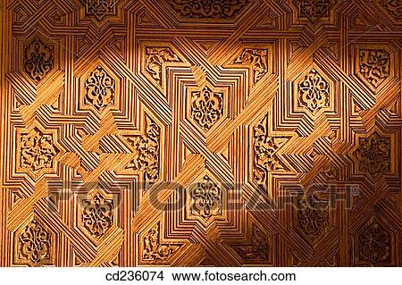 Detail of door, Alhambra. Granada. Andalusia, Spain View Large Photo Image Picture - Detail of door, Alhambra. Granada. Andalusia, Spain. Fotosearch