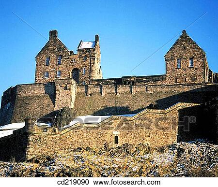 Edinburgh Castle, West side. Edinburgh. Scotland View Large Photo Image Stock Image - Edinburgh Castle, West side. Edinburgh. Scotland. Fotosearch