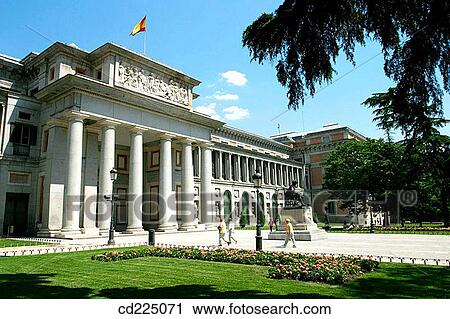 El Prado Museum. Madrid. Spain View Large Photo Image Stock Image - El Prado Museum. Madrid. Spain. Fotosearch