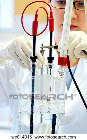 Electrochemical test, chemical characterization laboratory View Large Photo Image Stock Photography - Electrochemical test, chemical characterization laboratory. Fotosearch