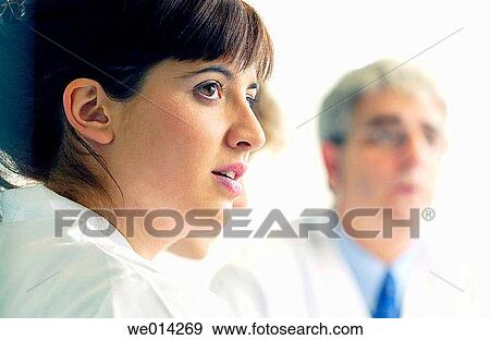 Female, headshot View Large Photo Image Stock Photo - Female, headshot. Fotosearch