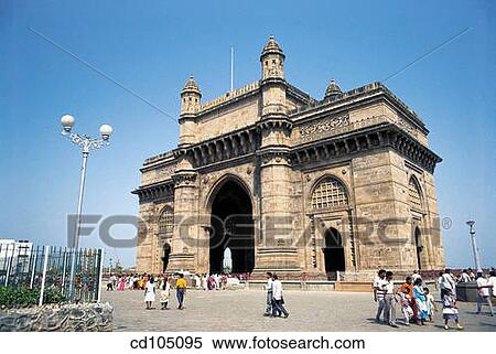 Gateway of India. Bombay. Maharashtra, India View Large Photo Image Stock Photography - Gateway of India. Bombay. Maharashtra, India. Fotosearch
