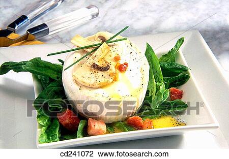 Goat cheese salad View Large Photo Image Stock Image - Goat cheese salad. Fotosearch
