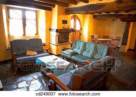 Stock Photo - Gorbeia farmhouse, Murua, Gorbea Natural Park.? lava, Euskadi, Spain. Fotosearch
