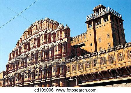 ? Hawa Mahal? (Palace of the Winds). Jaipur. Rajasthan, India View Large Photo Image Stock Photograph - ? Hawa Mahal? (Palace of the Winds). Jaipur. Rajasthan, India. Fotosearch