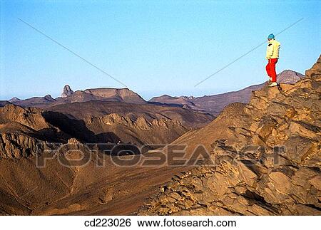 Hoggar Mountains, Algeria View Large Photo Image Stock Photograph - Hoggar Mountains, Algeria. Fotosearch