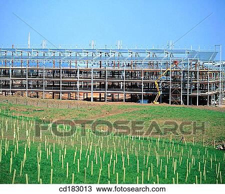 Hospital under construction View Large Photo Image Stock Image - Hospital under construction. Fotosearch