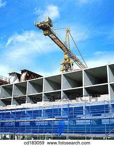 Hotel under construction View Large Photo Image Stock Photo - Hotel under construction. Fotosearch