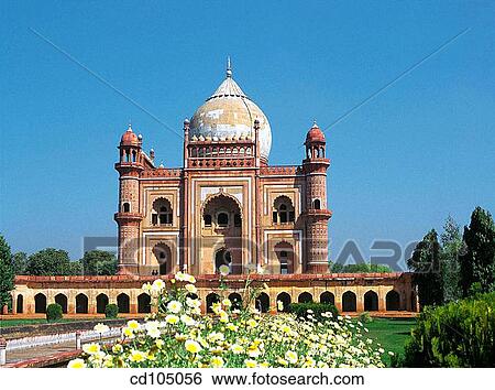 Humayun's (second Mughal ruler of India) mausoleum. New Delhi. India View Large Photo Image Stock Photograph - Humayun's (second Mughal ruler of India) mausoleum. New Delhi. India. Fotosearch