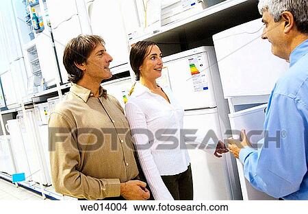 Hypermaket, white goods section View Large Photo Image Picture - Hypermaket, white goods section. Fotosearch