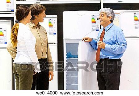 Hypermaket, white goods section View Large Photo Image Stock Image - Hypermaket, white goods section. Fotosearch
