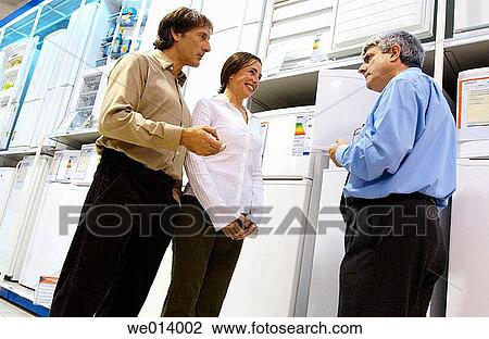 Hypermaket, white goods section View Large Photo Image Stock Image - Hypermaket, white goods section. Fotosearch