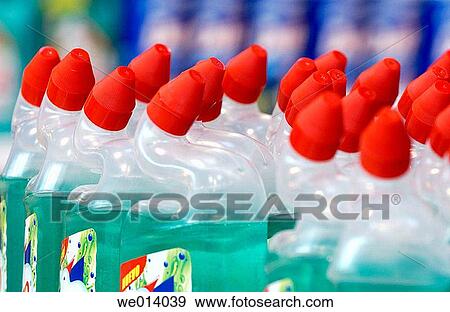Hypermarket, cleaning products View Large Photo Image Stock Photo - Hypermarket, cleaning products. Fotosearch