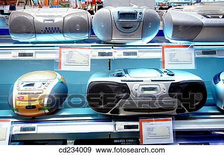 Hypermarket, music systems View Large Photo Image Stock Photo - Hypermarket, music systems. Fotosearch