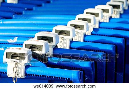 Hypermarket, shopping carts View Large Photo Image Stock Photo - Hypermarket, shopping carts. Fotosearch
