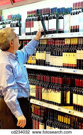 Hypermarket, wine View Large Photo Image Stock Image - Hypermarket, wine. Fotosearch