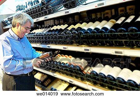 Hypermarket, wine View Large Photo Image Stock Photo - Hypermarket, wine. Fotosearch