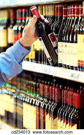 Hypermarket, wines View Large Photo Image Stock Image - Hypermarket, wines. Fotosearch
