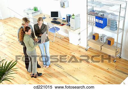 In office, teamwork, meeting View Large Photo Image Stock Photography - In office, teamwork, meeting. Fotosearch