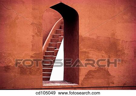 Jantar Mantar astronomical observatory. Delhi. India View Large Photo Image Stock Photo - Jantar Mantar astronomical observatory. Delhi. India. Fotosearch
