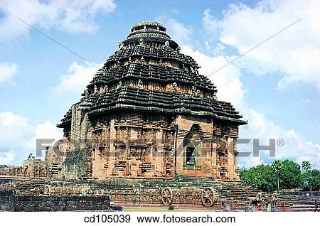 Konark Sun temple near Bhubaneswar. Orissa, India View Large Photo Image Stock Photo - Konark Sun temple near Bhubaneswar. Orissa, India. Fotosearch