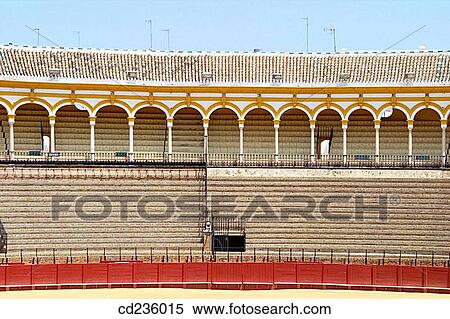La Maestranza bullring. Seville. Andalusia, Spain View Large Photo Image Stock Photography - La Maestranza bullring. Seville. Andalusia, Spain. Fotosearch