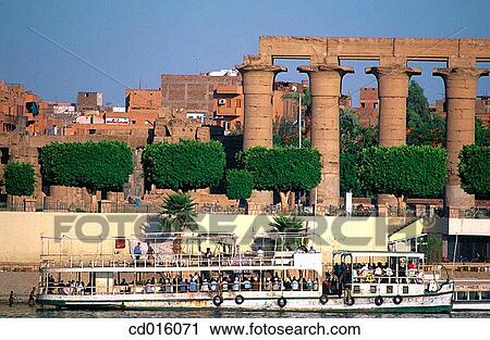 Luxor temple. Egypt View Large Photo Image Stock Image - Luxor temple. Egypt. Fotosearch