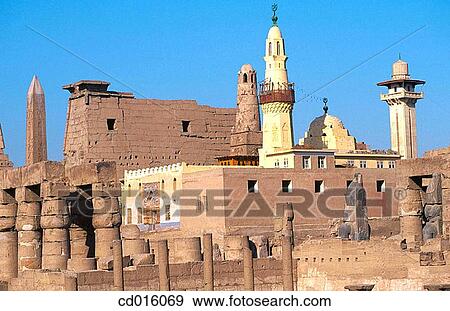 Stock Photo - Luxor temple. Egypt. Fotosearch