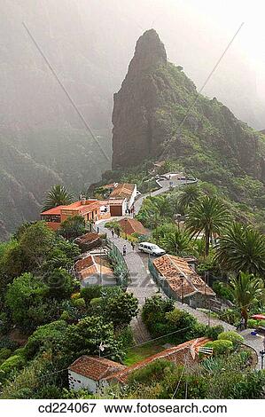 Masca. Tenerife. Canary Islands. Spain View Large Photo Image Stock Photo - Masca. Tenerife. Canary Islands. Spain. Fotosearch