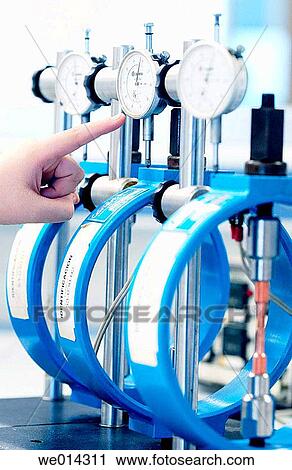 Mechanical traction test, mechanical characterization laboratory View Large Photo Image Stock Image - Mechanical traction test, mechanical characterization laboratory. Fotosearch