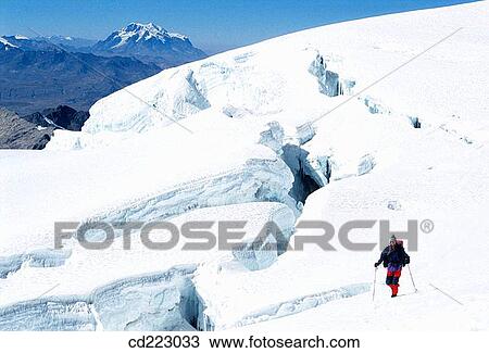 Mountain Climber, Huayna Potosi (6094 m. ), Andes, Bolivia View Large Photo Image Stock Image - Mountain Climber, Huayna Potosi (6094 m. ), Andes, Bolivia. Fotosearch