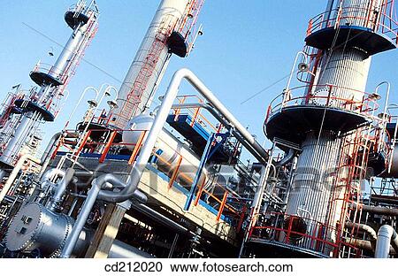 Muskiz oil refinery. Biscay. Spain View Large Photo Image Stock Image - Muskiz oil refinery. Biscay. Spain. Fotosearch
