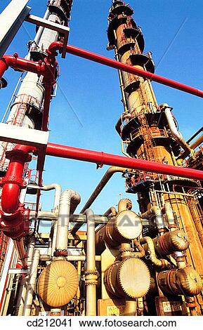 Muskiz oil refinery. Biscay. Spain View Large Photo Image Stock Image - Muskiz oil refinery. Biscay. Spain. Fotosearch