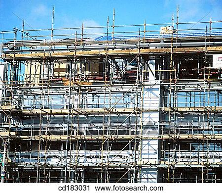 Stock Image - Offices under construction. Fotosearch