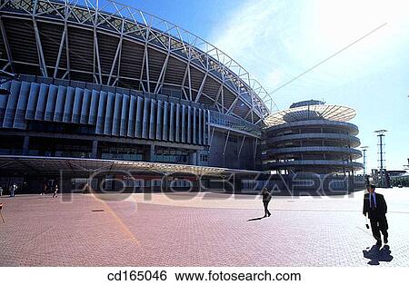 Olympic Stadium. Sydney. Australia View Large Photo Image Stock Photograph - Olympic Stadium. Sydney. Australia. Fotosearch