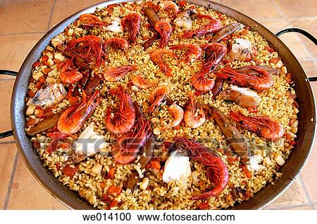 Paella. Mallorca. Majorca, Balearic Islands. Spain View Large Photo Image Stock Image - Paella. Mallorca. Majorca, Balearic Islands. Spain. Fotosearch