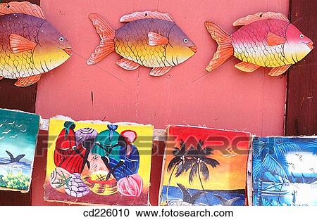 Paintings. Las Terrenas. Samana Peninsula. Dominican Republic. West Indies. Caribbean View Large Photo Image Stock Image - Paintings. Las Terrenas. Samana Peninsula. Dominican Republic. West Indies. Caribbean. Fotosearch